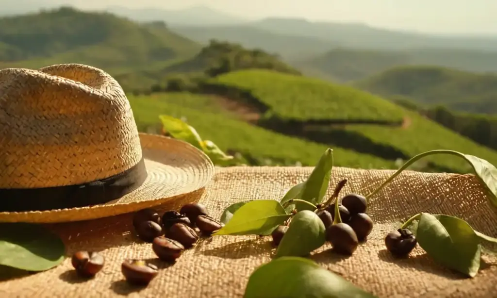 Manos curtidas sostienen granos de café bajo el sol mexicano